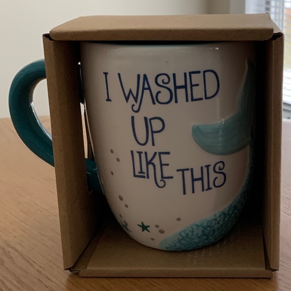 Other - I washed up like this mermaid mug